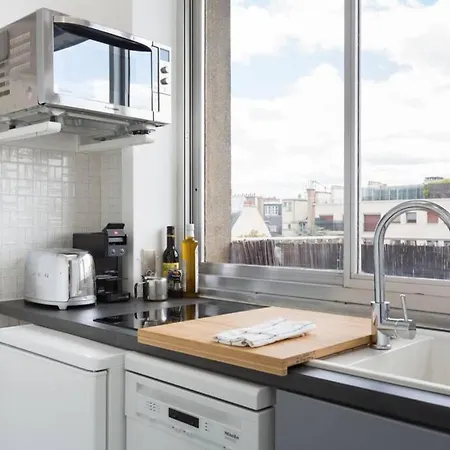 Appartement De Charme Avec Terrasse Vue Tour Eiffel *